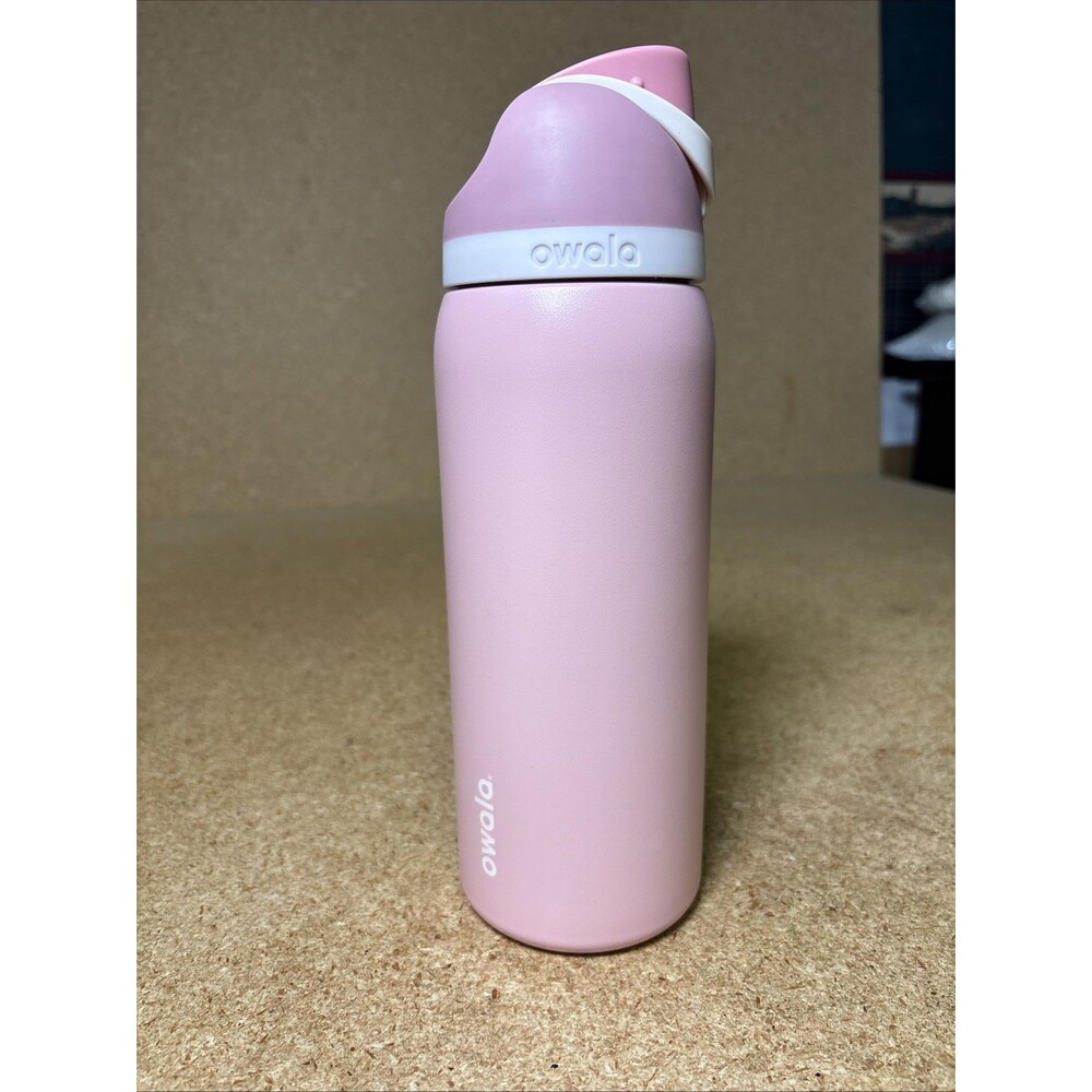 Owala FreeSip 32oz Stainless Steel Water Bottle Light Pink Top Quality